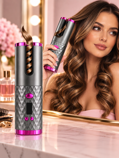 Teckwe Cordless AutoCurl Pro – Automatic Hair Styling Wand