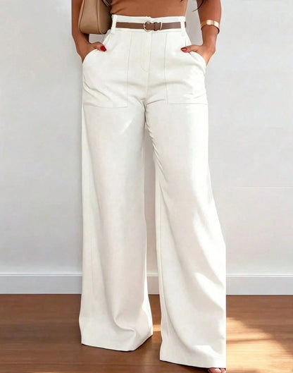 Signature Wide-Leg Trousers