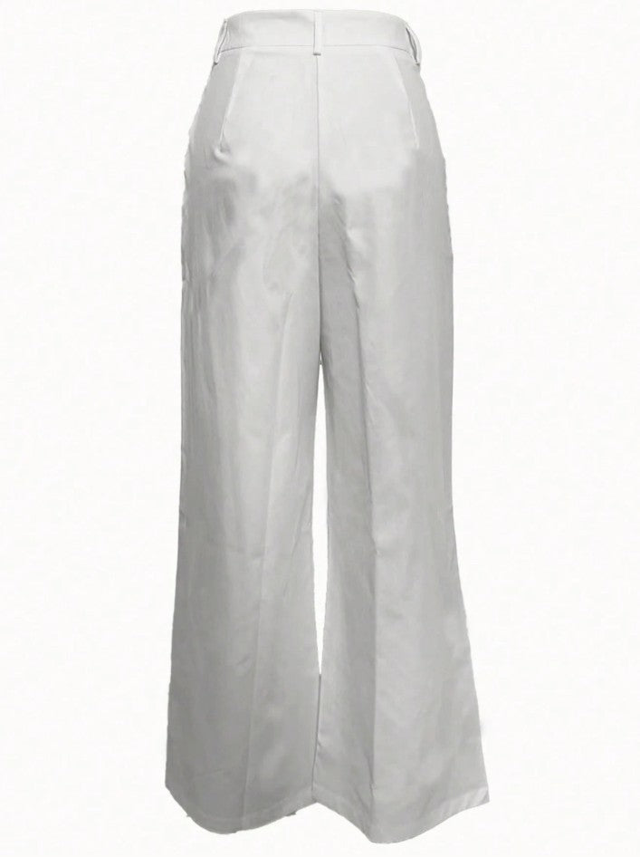 Signature Wide-Leg Trousers