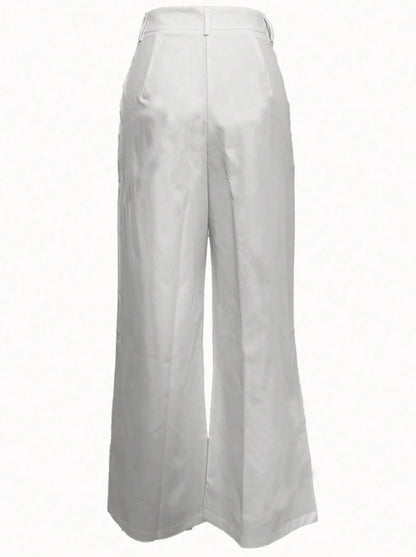 Signature Wide-Leg Trousers