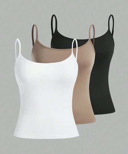 Essential Cami Set 3Pc