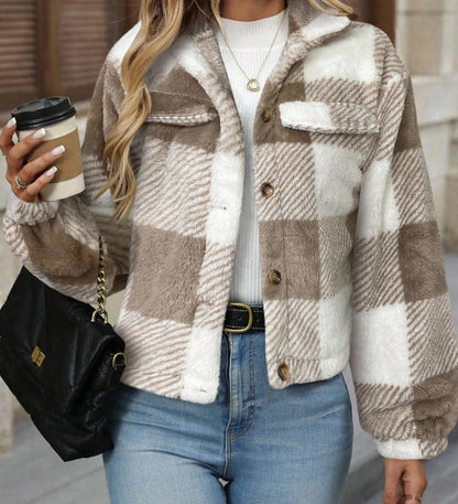 Elysian Reversible Plaid Jacket