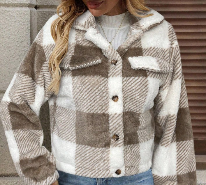 Elysian Reversible Plaid Jacket