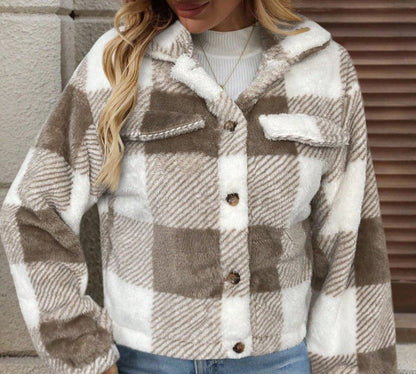 Elysian Reversible Plaid Jacket