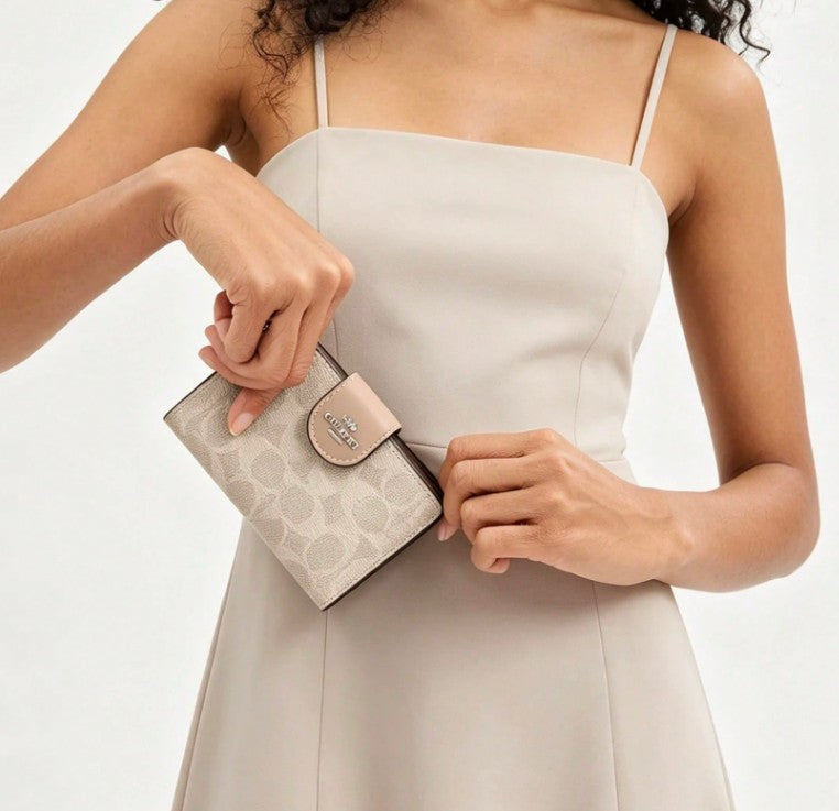 Medium Corner Zip RFID Wallet
