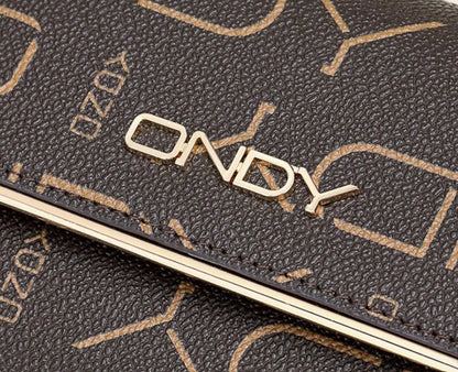 Signature Letter Flap Wallet