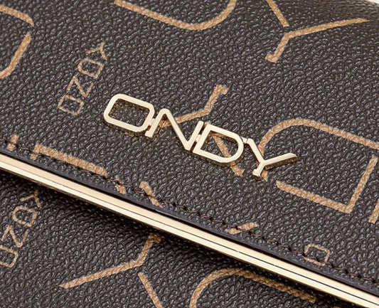 Signature Letter Flap Wallet