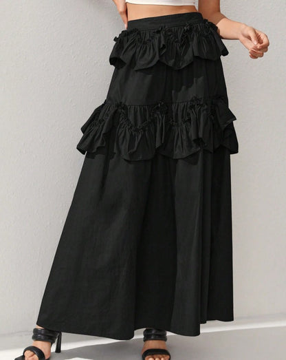 Boho Ruffle Skirt