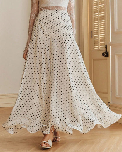 Polka Dot Elegant Skirt