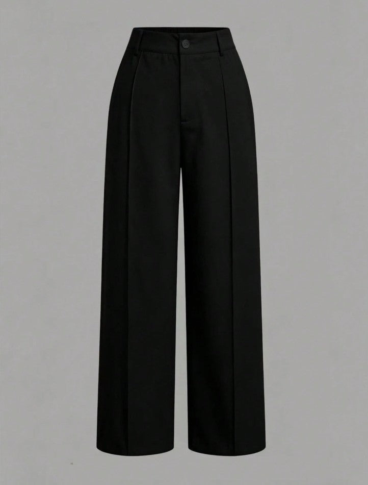 Luxury Wide leg Pleated Pants