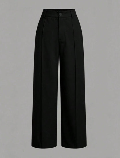 Luxury Wide leg Pleated Pants