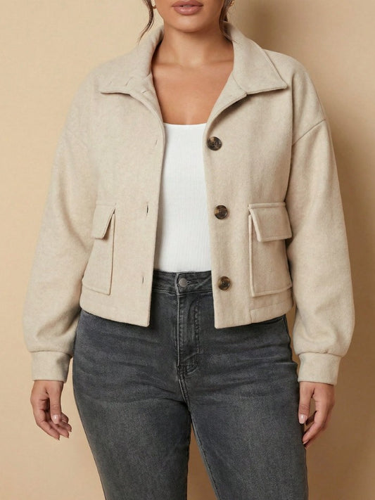Luxury Stand Collar Jacket