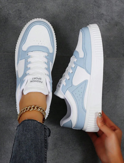 Sneakers Women Lace-Up Casual Shoes