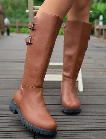 Women's Vintage Knight Boots,
