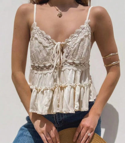 Lace Camisole Sexy Top