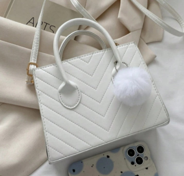 Monara Chevron Square Bag