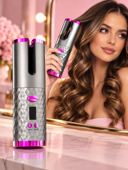 Teckwe Cordless AutoCurl Pro – Automatic Hair Styling Wand